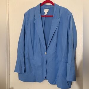 H&M Women’s Linen Blend Blazer EUC
